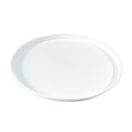 Hapco-Elmar R3020WHT-Essential 12" Round Tray, White, PK 36 R3020WHT